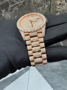 Reloj Mecánico Automático de Moda con Piedras de Moissanita, Diseño Clásico de Lujo, Hecho para una Belleza Premium y Precisión - Product Image 3