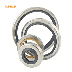 Dlseals Nhà máy cung cấp đôi môi con dấu dầu cho máy nén trục quay con dấu PTFE thép không gỉ 304 máy móc con dấu dầu - Product Image 1