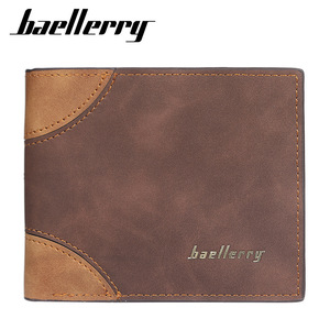 Baellerry Men's Short <b>Wallet</b> Pu Leather 5 Inch Horizontal Opening Card <b>Holder</b> Everyday Use - Product Image 5