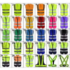 Gilet <span class=keywords><strong>de</strong></span> sécurité réfléchissant pour les <span class=keywords><strong>vêtements</strong></span> <span class=keywords><strong>de</strong></span> <span class=keywords><strong>travail</strong></span> <span class=keywords><strong>de</strong></span> la construction avec logo personnalisé - Vente en gros - Product Image 3