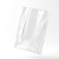 Sac en polyéthylène transparent LDPE à fond plat et ouverture supérieure, robuste et recyclable, pour l'emballage de pièces détachées automobiles