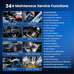 MUCAR VO8 Scanner <span class=keywords><strong>automobile</strong></span> professionnel Outils de diagnostic OBD2 Diagnostic complet du système Codage ECU Mise à jour gratuite à vie - Product Image 2