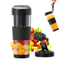 Nieuwe Aanwinst Hoge Kwaliteit USB Blender Sapcentrifuge Mini Elektrische Draagbare Oplaadbare 2000ml 6 Bladen Huishoudelijk Buiten Auto Hotel
