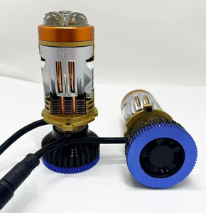 H4โปรเจคเตอร์ LED อเนกประสงค์ดัดแปลงอัพเกรด85W 8500LM 6000K 12V สามสีสำหรับ <span class=keywords><strong>Audi</strong></span> A7 A4สำหรับ Jeep Cherokee 1999 - Product Image 4