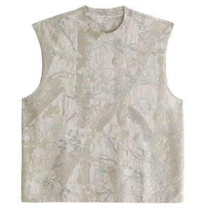 Débardeur pour homme en coton 100% avec logo personnalisé et motif de dessin animé, débardeur de haute qualité pour homme - Product Image 3