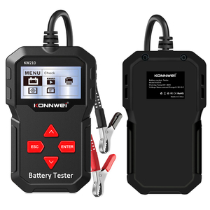 Analyseur <span class=keywords><strong>de</strong></span> batterie <span class=keywords><strong>de</strong></span> voiture <span class=keywords><strong>Testeur</strong></span> <span class=keywords><strong>de</strong></span> batterie <span class=keywords><strong>de</strong></span> voiture KONNWEI KW210 d'usine d'origine pour batterie AGM EFB GEL au plomb 12v - Product Image 1