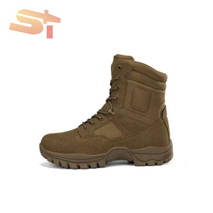 Bottes tactiques en cuir Sike, imperméables, pour la randonnée en plein air, bottes tactiques pour hommes - Product Image 3