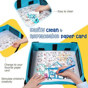 Échantillon gratuit Plateau de voyage pour enfants avec tableau effaçable à sec Plateau d'activités Organisateur de siège de voiture éducatif confortable pour enfants et tout-petits - Product Image 6