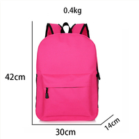 Tas Sekolah Tahan Air, Ransel, Tas Sekolah Anak Perempuan, Tas Sekolah Kasual