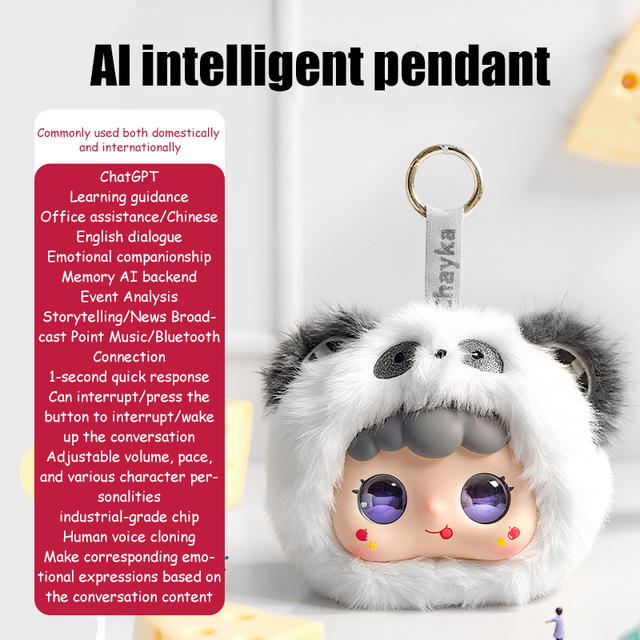 Creative Gift: AI Smart Plush Toy - a Talking AI Doll Al Intelligent Pendant