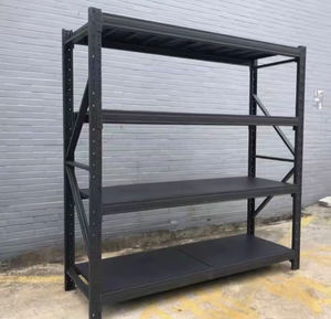 سعر المصنع المتوسطة و الثقيلة مستودع رفوف سلع منزلية الحديد رفوف رفوف التخزين عرض رفوف - Product Image 3