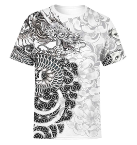 Mythologie nordique <span class=keywords><strong>Rocky</strong></span> Print T-<span class=keywords><strong>shirt</strong></span> Polyester Tissu Matériel Confortable Respirant Hommes Chemise Personnalisée À Manches Courtes T-<span class=keywords><strong>shirt</strong></span> - Product Image 3