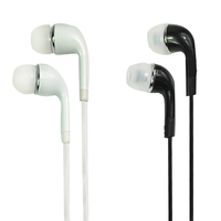 Diskon besar Harga Murah Headset In-Ear 3.5mm Headphone bebas genggam untuk Samsung S4 JB J5 Earphone dengan mikrofon dan kontrol Volume