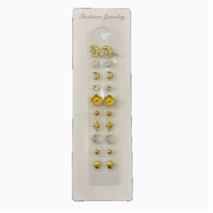 Paquete de Semillas de Acupresión Auricular Portátiles Daily Health Enhance Silver Gold Pearl para Masaje de Reflexología de Puntos Auriculares - Product Image 6