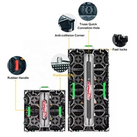 Pantalla LED de Vídeo para Interiores y Exteriores de 500x500 mm, P2.6 P2.9 P3.91 P4.8, Fondo de Escenario, Empalme sin Costuras, Pantalla LED de Alquiler