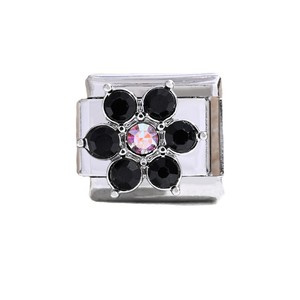 Italian Diamond Flower Modular <b>Bracelet</b> Set <b>Crystal</b> Rhinestone Women's DIY Jewelry Gift Fashion Charm <b>Bracelets</b> - Product Image 5