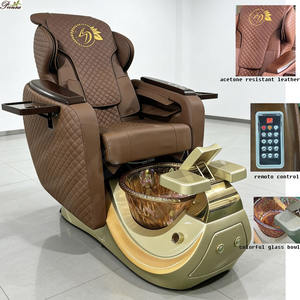 เก้าอี้ทำเล็บเท้าสปา รุ่น Diva พร้อมฐานไฟเบอร์กลาสทนอะซิโตน สำหรับทำเล็บมือและเล็บเท้า แถมฟรีเก้าอี้เสริม - Product Image 6