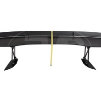 Becquet arrière en fibre de verre style Vlotex pour MITSUBISHI LANCER EVOLUTION EVO X 2008-2015
