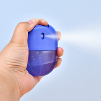 Nouvelle conception, flacon de parfum vide en plastique de type carte, 30 ml, rechargeable, portable, vaporisateur à fine brume, anti-fuite