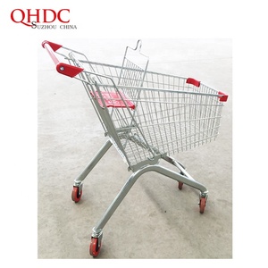 Carello superkerto — chariot de supermarché européen, chariot de supermarché, avec roues, 60 litri - Product Image 1