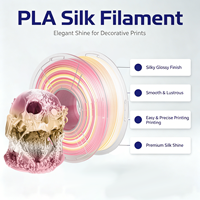 Filament d'impression 3D PLA Soie Magique de Haute Qualité, Consommables, Plusieurs Couleurs, Tiges en Plastique, Matériau d'Impression Haute Vitesse, Longue Durée, Direct Usine