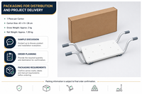 Asiento de Bañera Ajustable SimplyWalk con Orificios de Drenaje, Silla de Transferencia de Aluminio para Proyectos de Rehabilitación