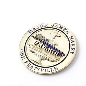 Monedas de desafío de aleación de zinc con esmalte suave al por mayor, con chapado en oro/plata/cobre, impresión offset y serigrafía, tamaño personalizable - Product Image 6