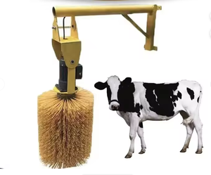 Cepillo para Rascar Ganado, Cepillo para el Cuerpo <span class=keywords><strong>de</strong></span> Vacas con Cerdas <span class=keywords><strong>de</strong></span> Nailon Resistentes al Desgaste, para Uso en Granjas - Product Image 1
