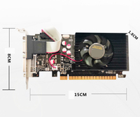 Perfil Bajo gt730 4GB GDDR5 tarjeta gráfica GT 730 2GB GPU colorido gt730 4GD3 tarjetas gráficas para juegos GTX 750 TI listo para enviar