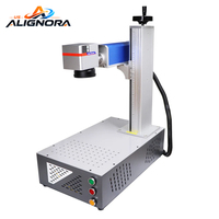 Machine de marquage et de gravure laser à fibre CNC 20W 30W 50W 60W 100W, machine de marquage laser portable de table 110x110mm