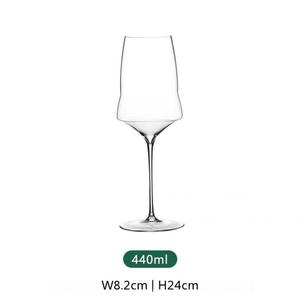 Calice in Cristallo Fatto a Mano Ultra Sottile a Forma di Nuvola, Bicchiere con Stelo per Vino Borgogna e Bordeaux, per Degustazione e Bar Domestico - Product Image 5