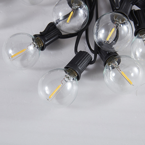 Kỳ nghỉ trang trí nội thất không thấm nước chuỗi ánh sáng treo Kit năng lượng mặt trời ngoài trời/trong nhà G40 với Treo Ổ cắm Cổ Tích chuỗi ánh sáng - Product Image 6
