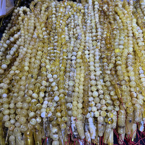 Gioielli in ambra naturale perle d'ambra russa 10-16mm perline di preghiera musulmana Imam a buon mercato - Product Image 3