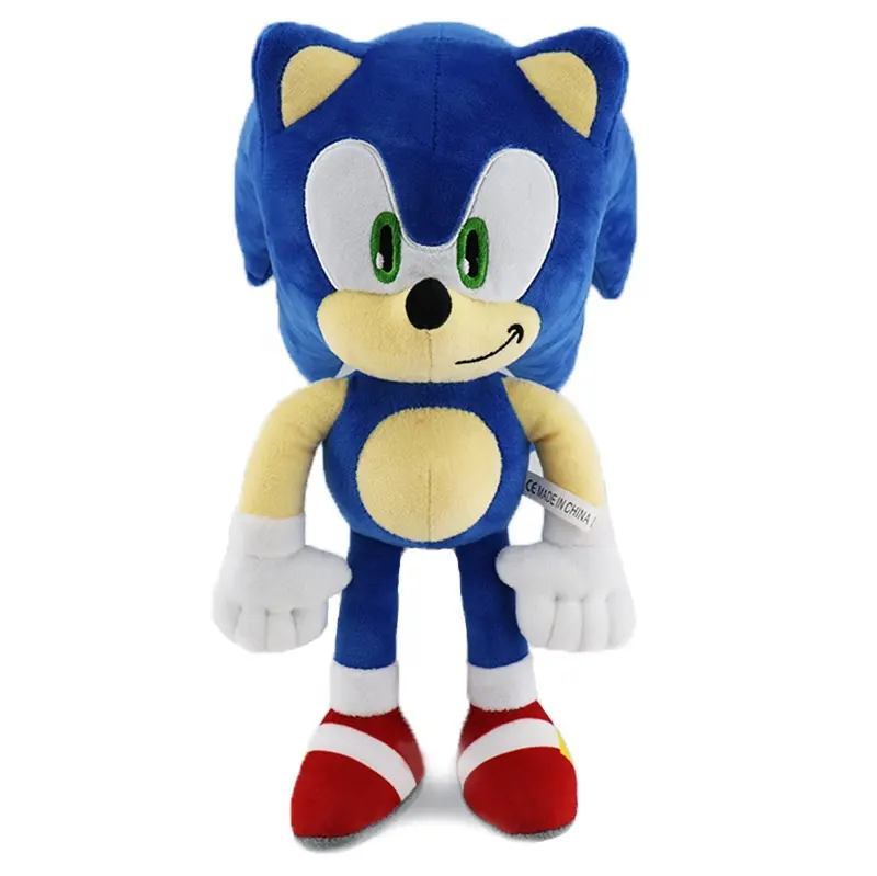Super Sonic Plush Toys The Hedgehog Stuffed Cartoon Character Soft Doll OEM/ODM Sonic Hedgehog Plush High Quality Gift For Kids