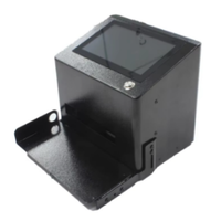 Imprimante à jet d'encre TIJ statique de bureau YAOMATEC, 12,7 mm/25,4 mm, mini-imprimante d'étiquettes de codes-barres QR, date d'expiration, date de lot, 600 dpi, automatique