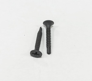 Tornillos Autoperforantes M3.5 x 35mm con Cabeza de Trompeta, Gris Fosfatado, Tornillo para Estructuras de Acero, Acero al Carbono C1022, Homn Reen - Product Image 5