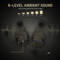 Z-TAC CIII + Ensemble d'adaptateurs de rail de casque tactique (version rapide) Casque tactique antibruit Z154
