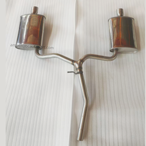 Suministro Directo de Fábrica, Silenciador de Escape de Acero Inoxidable 409 de Alta Calidad, Pulido a Espejo, Lámina de Acero de 1.5 mm para Ford 2011-2015 - Product Image 2