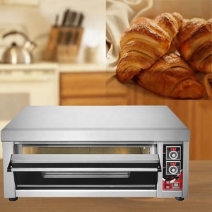 Equipo para Hornear Cupcakes <span class=keywords><strong>de</strong></span> 1 Nivel y 2 Bandejas, Eléctrico, Comercial, para Uso en Restaurantes, Horno Portátil para Hornear Pan y Pasteles - Product Image 1