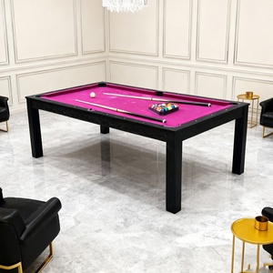 <span class=keywords><strong>Mesa</strong></span> de <span class=keywords><strong>Billar</strong></span> de Madera Maciza Rosa Hecha en China, 9 pies, con Base de Pizarra, Diseño Personalizado a Medida para Pedidos de Proyectos de Salones de Belleza y Resorts - Product Image 5