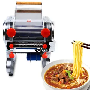 Supertise Automatische Deeg Roller Sheeter Machine Elektrische Knoedel Huid Noodle Cutter Pasta Maker Making Machine