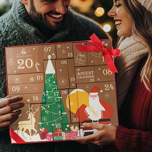 <span class=keywords><strong>2025</strong></span> mới Đêm giáng sinh tắm hộp mù hộp quà nhỏ xuyên biên giới với lịch Giấy trên và dưới - Product Image 4