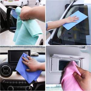 <span class=keywords><strong>Chamois</strong></span> ProSynthetic araç kurutma havlusu hızlı kurutma özel Logo sentetik araba shashachamois bez - Product Image 4