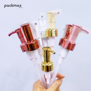 24/<b>28mm</b> Long Nozzle Plastic Press-Type Pump Head-Leak-Proof Eco-Friendly Oil Pump for Makeup Remover Conditioner Bottles Jars - Product Image 1