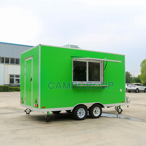 Petit camion de nourriture de café usa standard chariot de remorque de nourriture magasin de crème glacée avec des roues barre de conteneur mobile - Product Image 6