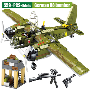 Bloques de Construcción Educativos DIY Iron Empire, Juguete de Construcción para Niños, Avión Bombardero - Product Image 2