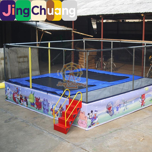 <span class=keywords><strong>Trampoline</strong></span> Commercial pour Enfants et Adultes, Utilisation Intérieure et Extérieure, Fitness, Maternelle, avec Filet de Sécurité, Grand <span class=keywords><strong>Trampoline</strong></span> - Product Image 5