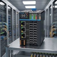 Controlador PLC de Control de Movimiento EtherCAT de 64 Ejes OEM/ODM, Controlador Programable de 32 E/S para Sistemas de Manipulación de Materiales