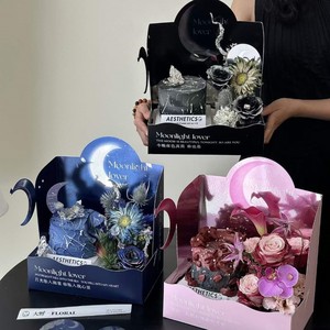 Adorno de acrílico para pastel Moonlight Lover, decoración para el Día de San Valentín, para bodas y fiestas - Product Image 2