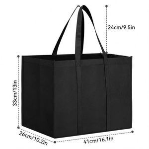 Wholesale Non Woven <b>Shopping</b> Tote <b>Bag</b> <b>Reusable</b> Promotional Gift <b>Bag</b> With Custom Printing - Product Image 2